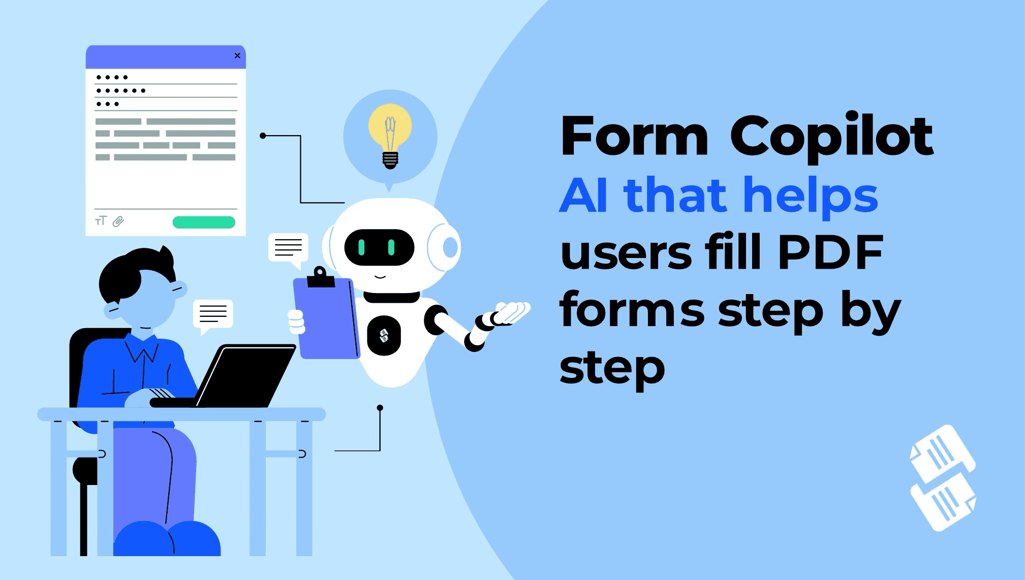 SimplePDF uses AI tool calling to auto-fill PDF forms client-side