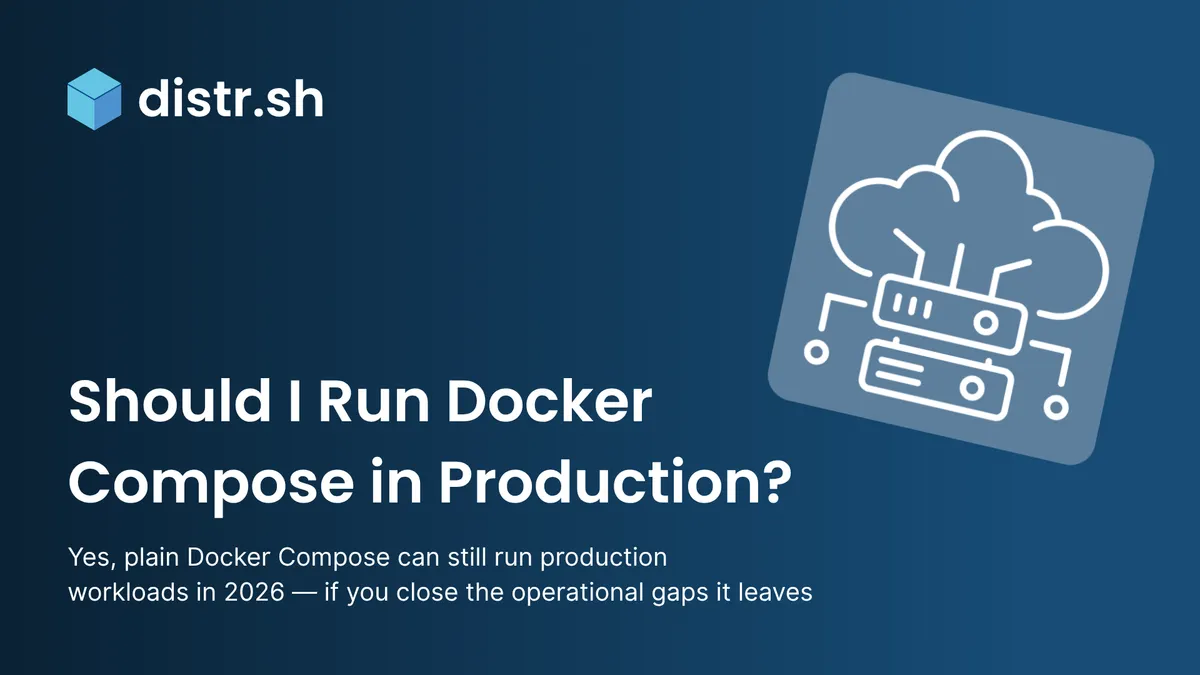 Docker Compose in production: pragmatism over orchestration complexity