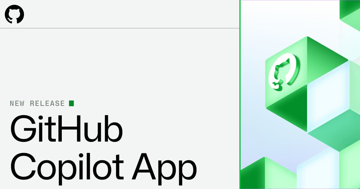 GitHub Copilot gets its own app outside the editor