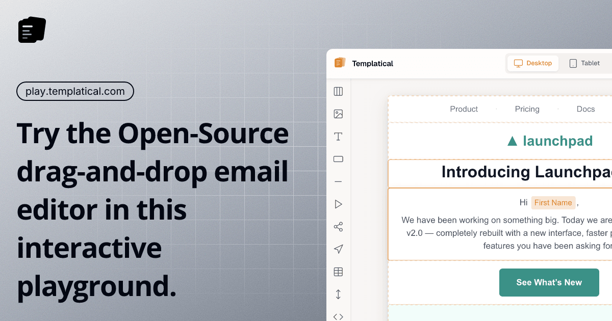 Open-source email builder takes on Beefree and Unlayer