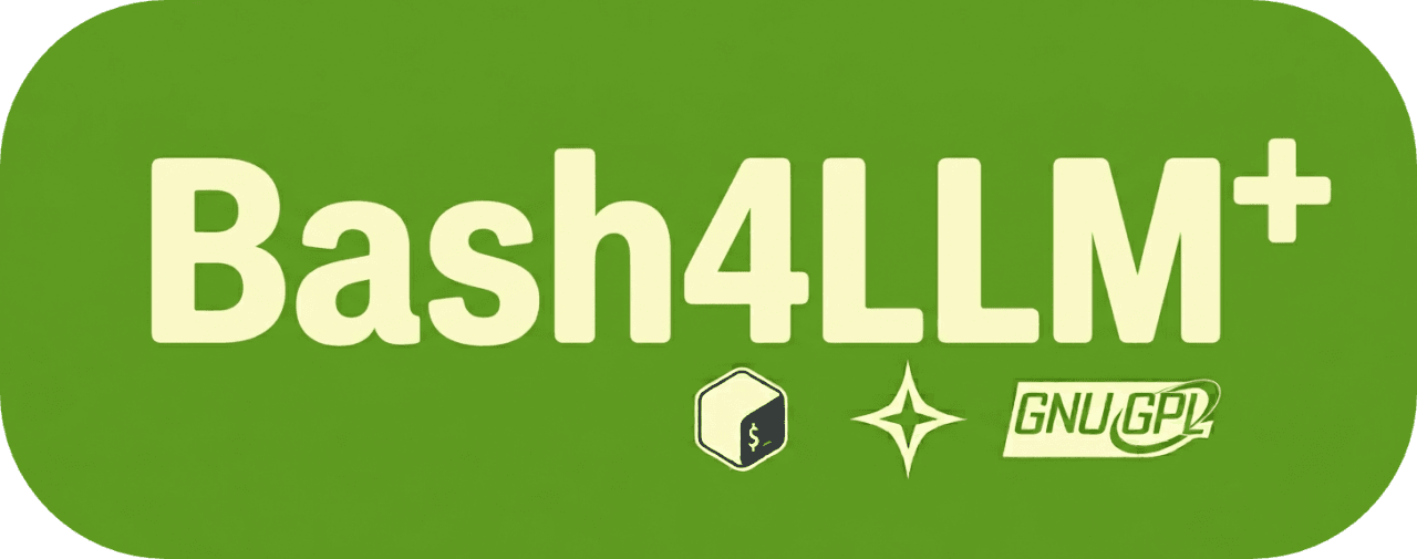 Bash4LLM+: call LLM APIs from shell scripts with zero dependencies