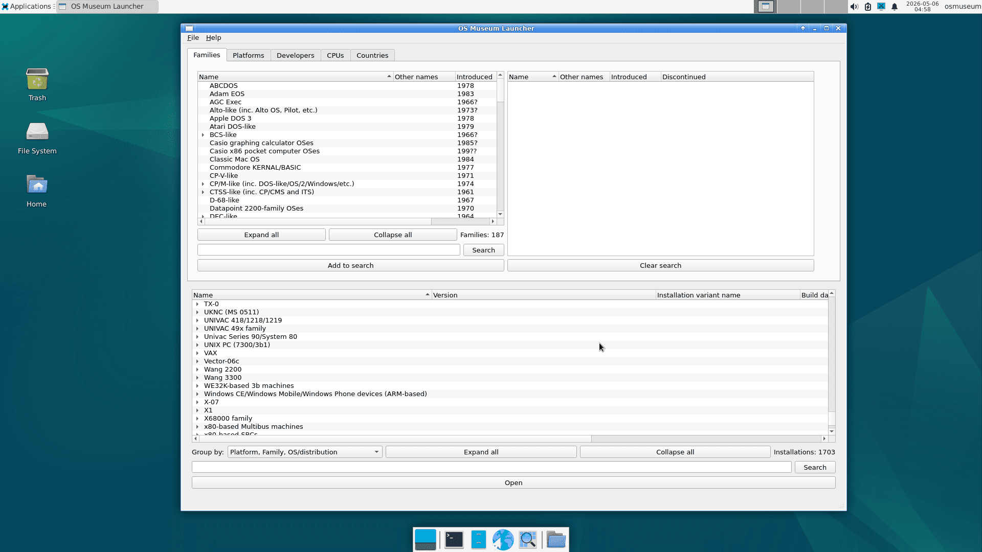 Virtual OS Museum archives decades of operating systems in the browser