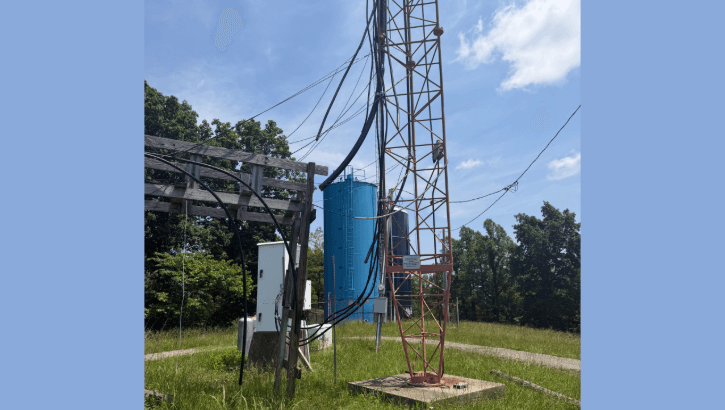 100kW Ohio FM station knocked offline; tower damage halts broadcast