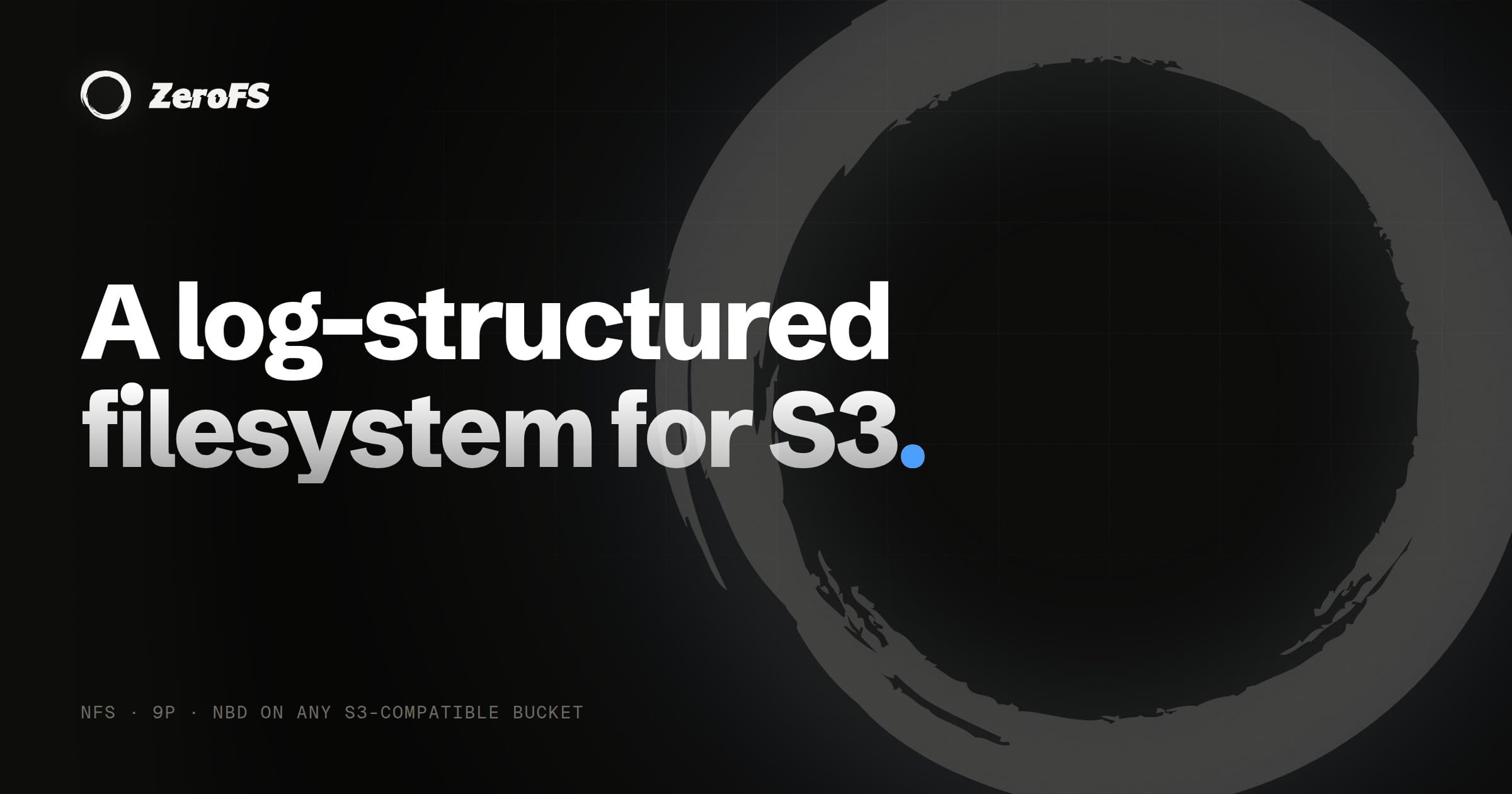 ZeroFS brings a log-structured filesystem layer to S3