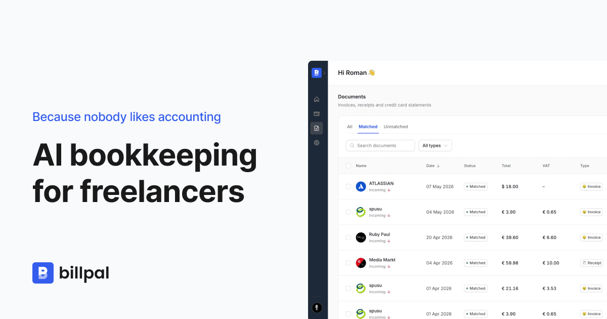 BillPal scans your inbox to match invoices against actual payments