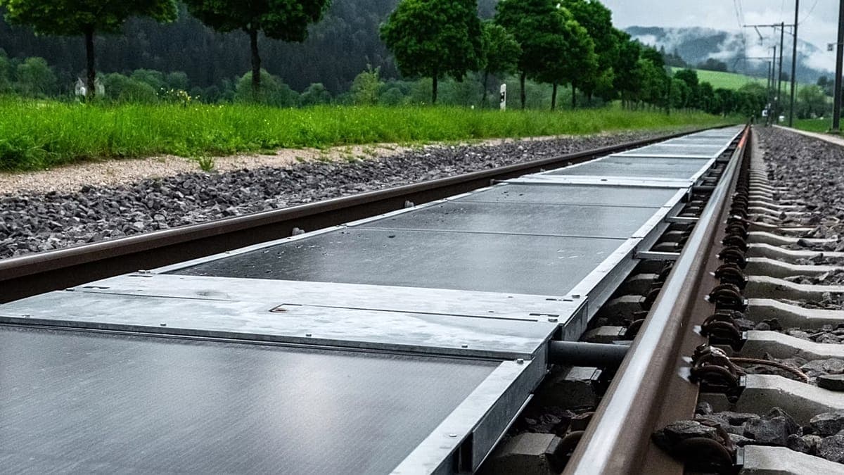Swiss solar rail trial opens path for European infrastructure projects