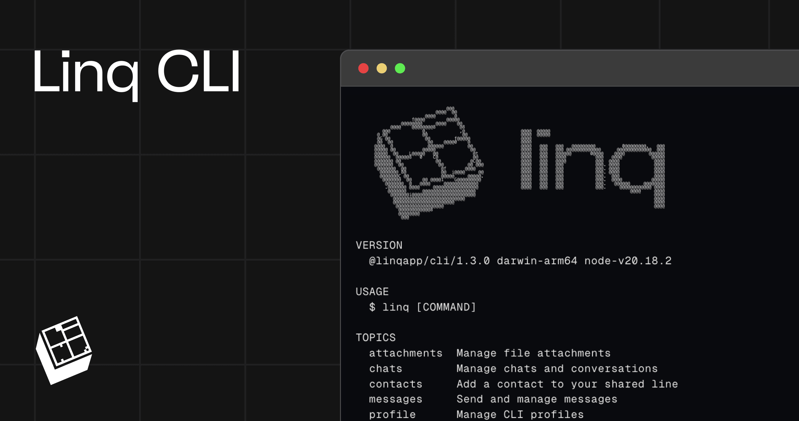 LINQ CLI brings iMessage access to the terminal via a simple API