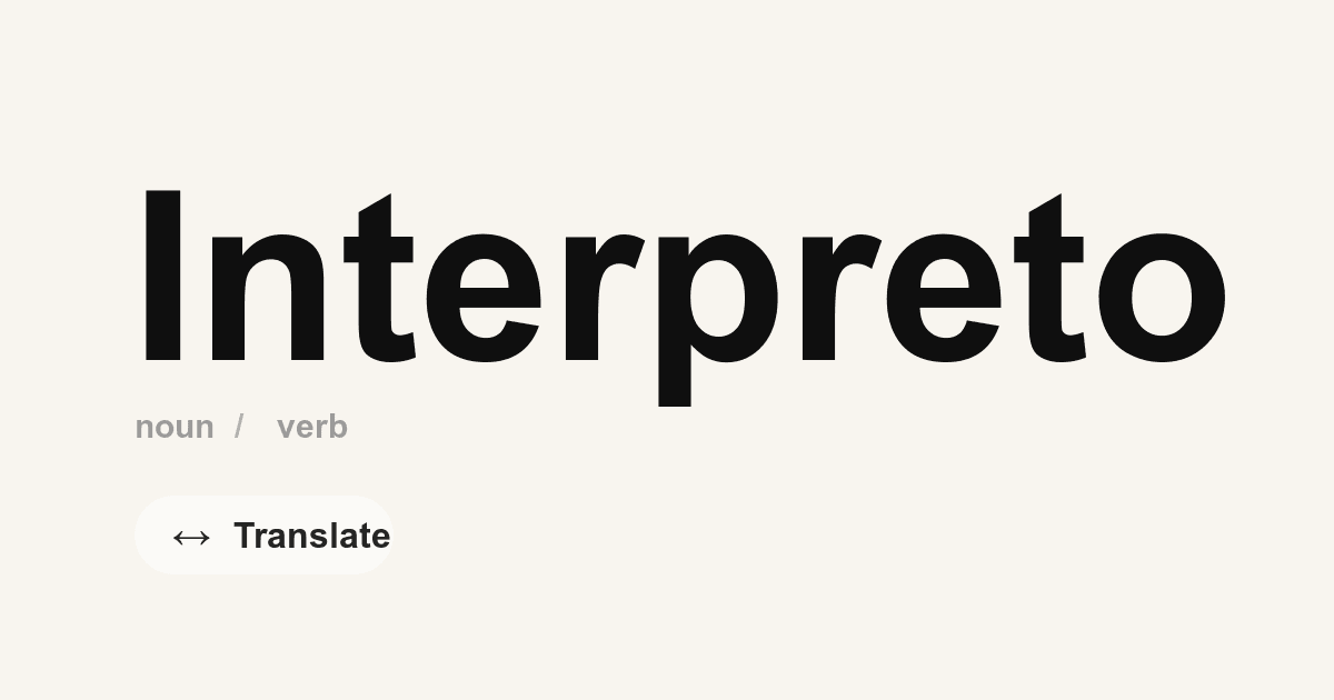 Interpreto offers live translation aimed at travelers, built by a solo maker